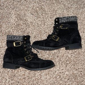 justfab booties, size 7.5